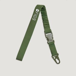FIGS Dark Olive Lanyard